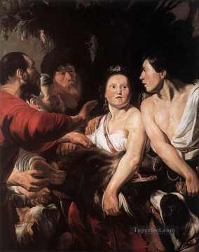 Meleagro y Atalanta barroco flamenco Jacob Jordaens Pinturas al óleo